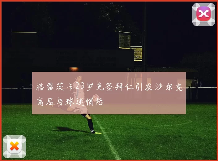 格雷茨卡23岁免签拜仁引发沙尔克高层与球迷愤怒